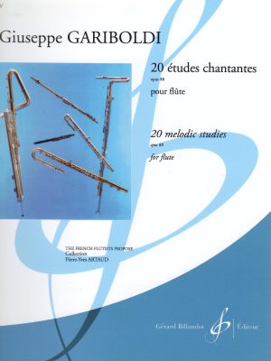 GARIBOLDI, GIUSEPPE – 20 ETUDES CHANTANTES OP. 88