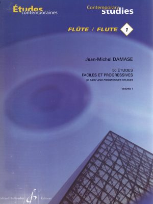 DAMASE, JEAN-MICHEL – 50 ETUDES FACILES ET PROGRESSIVES VOL. 1