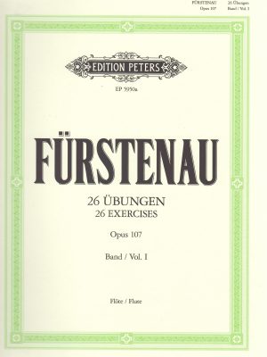 FÜRSTENAU, ANTON BERNHARD – 26 ÜBUNGEN OP. 107 VOL 1