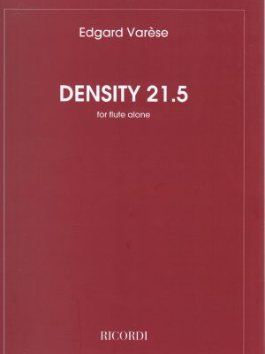 VARESE, EDGARD – DENSITY 21.5