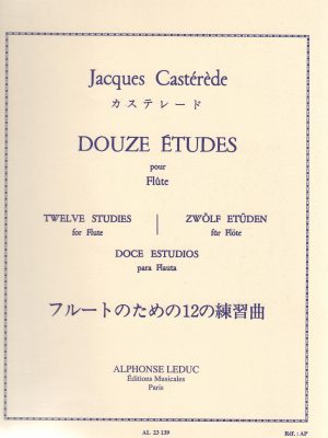 CASTEREDE, JACQUES – DOUZE ETUDES