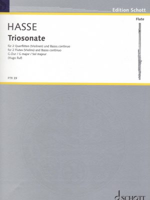 HASSE, JOHANN ADOLF – TRIOSONATE G-DUR