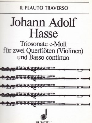 HASSE, JOHANN ADOLF – TRIOSONATE E-MOLL