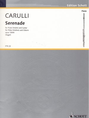 CARULLI, FERDINANDO – SERENADE OPUS 109 NO.6