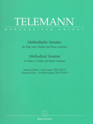 TELEMANN, GEORG PHILIPP – METHODISCHE SONATEN E-DUR