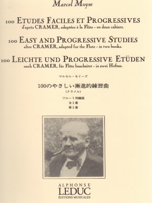 MOYSE , MARCEL – 100 ETUDES FACILES ET PROGRESSIVES VOL.2