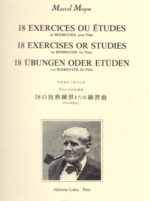 MOYSE, MARCEL – 18 EXERCISES OU ETUDES
