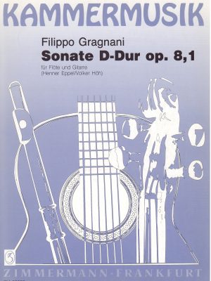 GRAGNANI, FILIPPO – SONATE D-DUR OP.8,1