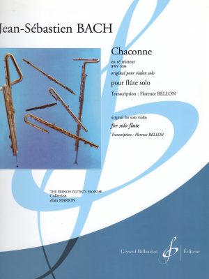 BACH, JOHANN SEBASTIAN – CHACONNE  BWV 1004