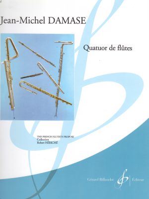 DAMASE, JEAN-MICHEL – QUATUOR DE FLUTE