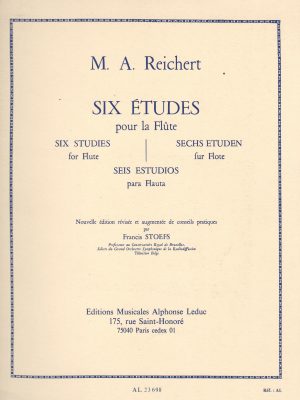 REICHERT, MATHIEU ANDRE  – SIX ETUDES