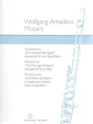 MOZART, WOLFGANG AMADEUS – OUVERTURE DE “LE NOZZE DI FIGARO”