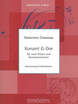 CIMAROSA , DOMENICO – CONCERTO IN G