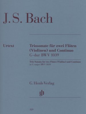 BACH, JOHANN SEBASTIAN – TRIOSONATE BWV 1039