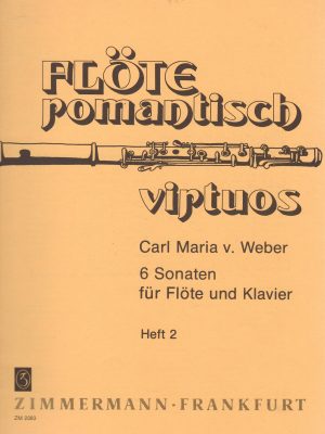 WEBER, CARL MARIA VON – 6 SONATEN VOL. 2