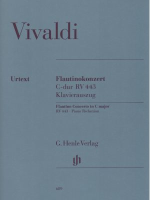 VIVALDI, ANTONIO – FLAUTINOKONZERT C-DUR RV443
