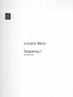 BERIO, LUCIANO – SEQUENZA I