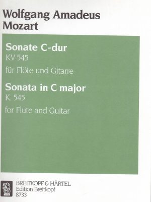 MOZART, WOLFGANG AMADEUS – SONATE C DUR KV545