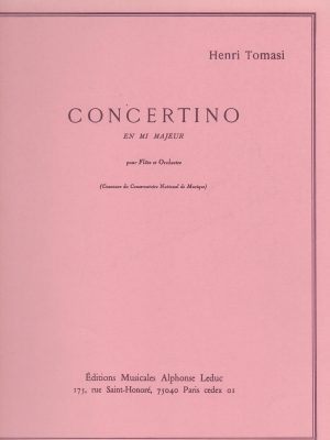 TOMASI, HENRI – CONCERTINO EN MI MAJEUR