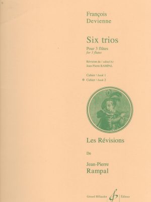 DEVIENNE, FRANÇOIS – 6 TRIOS VOL. 2