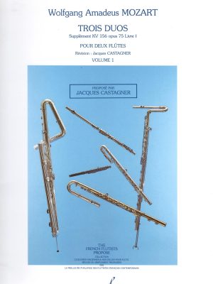 MOZART, WOLFGANG AMADEUS – TROIS DUOS VOL.1