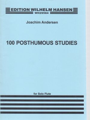 ANDERSEN, JOACHIM – 100 POSTHUMOUS STUDIES