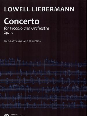 LIEBERMANN, LOWELL – CONCERTO PER OTTAVINO E ORCHESTRA OP.50