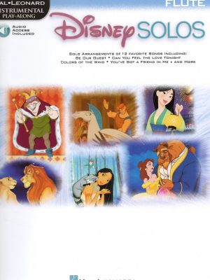 DISNEY SOLOS FOR FLUTE + CD