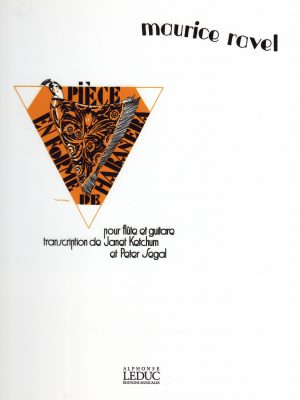 RAVEL, MAURICE – PIECES EN FORME DE HABANERA