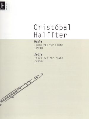 HALFFTER, CRISTOBAL – DEBLA PER FLAUTO SOLO