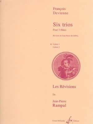 DEVIENNE, FRANÇOIS – 6 TRIOS VOL. 1