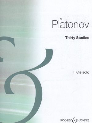 PLATONOW, NIKOLAI – 30 STUDI PER FLAUTO SOLO