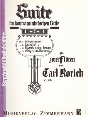 RORICH, CARL – SUITE IN KONTRAPUNKTISCHEN STILE