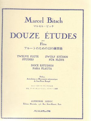 BITSCH, MARCEL – DOUZE ETUDES