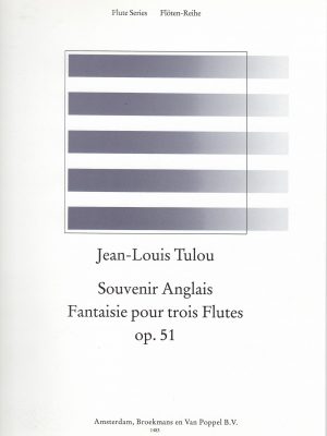 TULOU, JEAN-LOUIS – SOUVENIR ANGLAIS OP.51