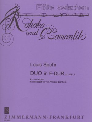 SPOHR, LUDWIG – DUO IN F-DUR OP. 3, 2