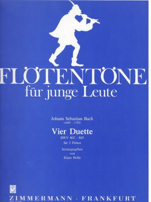 BACH, JOHANN SEBASTIAN – VIER DUETTE BWV 802 – 805