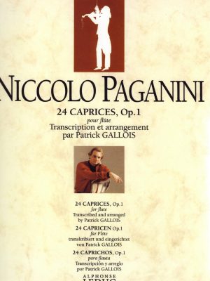 PAGANINI, NICCOLO’ – 24 CAPRICES OP.1