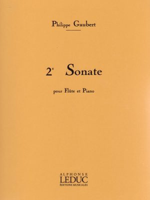 GAUBERT, PHILIPPE – 2° SONATE