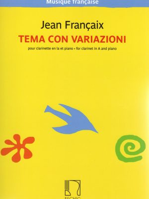FRANÇAIX, JEAN – TEMA CON VARIAZIONI