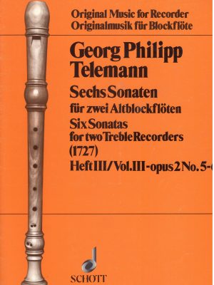 TELEMANN, GEORG PHILIPP – SECHS SONATEN N. 5 E 6