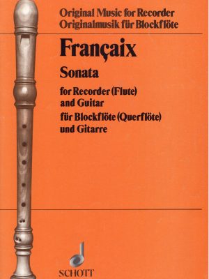 FRANÇAIX, JEAN – SONATA