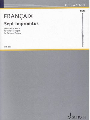 FRANÇAIX, JEAN – SEPT IMPROMPTUS