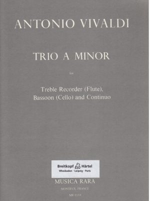 VIVALDI, ANTONIO – TRIO A MINOR