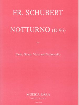 SCHUBERT, FRANZ – NOTTURNO D.96