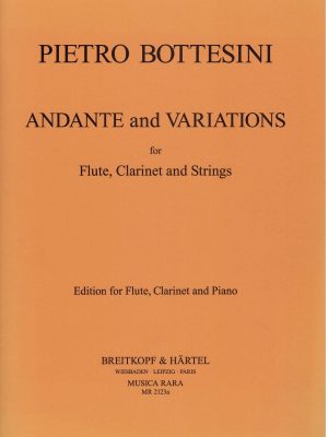BOTTESINI, PIETRO – ANDANTE AND VARIATIONS