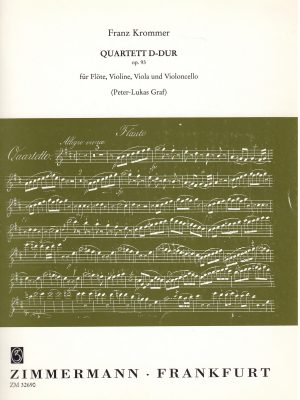 KROMMER, FRANZ – QUARTETT D-DUR OP.93