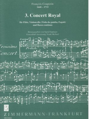 COUPERIN, FRANCOIS – 3 CONCERT ROYAL