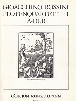 ROSSINI, GIOACHINO – FLÖTENQUARTETT II A-DUR