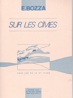 BOZZA, EUGENE – SUR LES CIMES